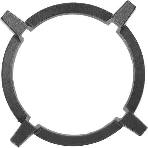 Vista 9 de Hemoton Reemplazar el soporte roto del wok: soporte de la estufa de gas del metal incluso calor antideslizante Wok Holder Estufa de gas