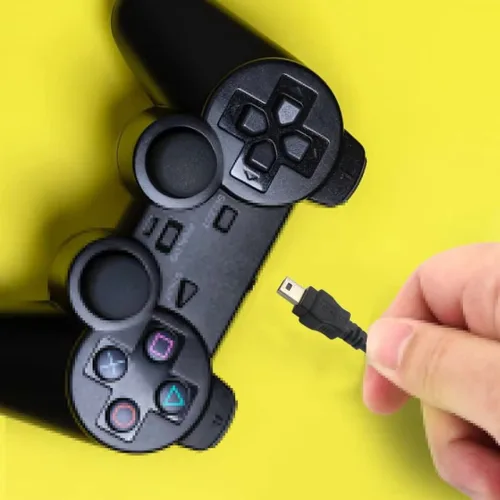 Vista 4 de Cable USB para Sony Playstation 3 PS3 nuevo controlador inalámbrico de 10 pies Cable de carga USB