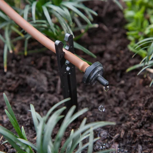 Vista 2 de Raindrip PC4050B Goteros compensadores de presión de 1 GPH, emisores de riego por goteo para sistema de jardinería de riego por goteo, mantiene