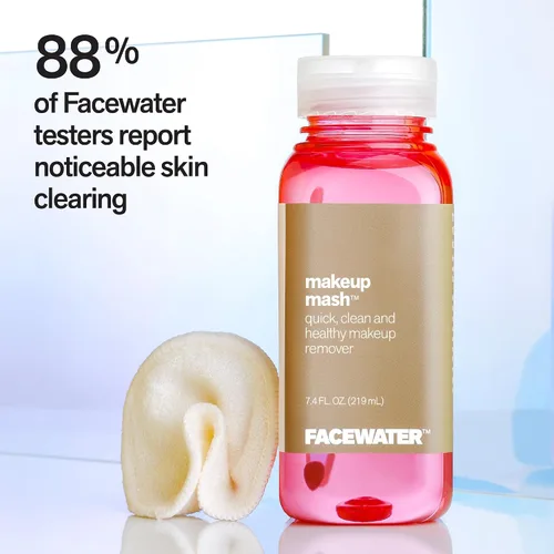 Vista 5 de Facewater - Puré de maquillaje de limpieza rápida y desmaquillante saludable