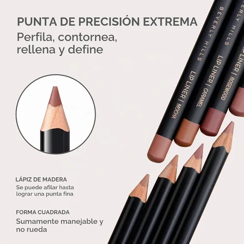 Vista 6 de Anastasia Beverly Hills - Lápiz de precisión mate de larga duración Avellana