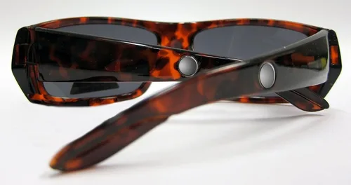 Vista 3 de Gafas de sol polarizadas HD para hombres y mujeres, gafas de sol con estuche y paño de limpieza