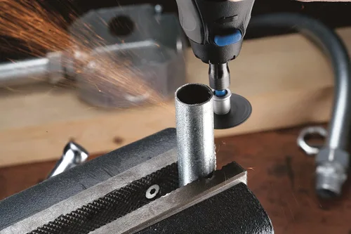 Vista 4 de Dremel EZ725 - Juego de accesorios de herramientas rotativas multiusos de 70 piezas con kit de almacenamiento, EZ-Lock y tambor EZ para cambios
