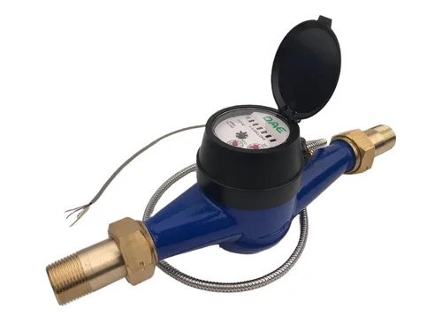 Vista 35 de DAE Medidor de agua caliente sin plomo MJ-75R NTEP, acoplamientos NPT de 3/4", salida de pulso, galón
