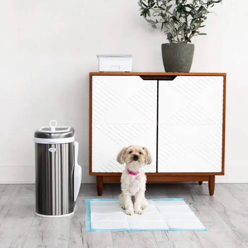 Vista 5 de Ubbi Dispensador de toallitas para mascotas, contenedor de toallitas húmedas para perros y gatos, dispensador de toallitas con bloqueo de humedad