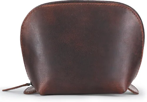 Vista 13 de Estuche de cuero para cosméticos, bolsa de maquillaje de viaje, bolsa de aseo de cuero, bolsa de maquillaje de lujo, bolsa de cosméticos de cuero