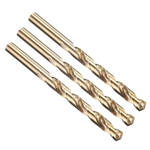 Vista 26 de PATIKIL Broca Jobber de 0.039 in, vástago recto M35 cobalto 5% acero de alta velocidad 135° acabado dorado para metal duro de acero inoxidable - 2