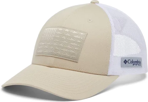 Vista 8 de Unisex Adult PFG Fish Flag Mesh Snap Back Mid