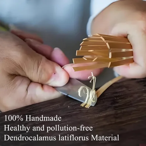 Vista 7 de Juego de batidor de matcha, juego de 4 piezas, batidor de bambú matcha + soporte para batidor de cerámica + cuchara+cuchara, 100% hecho a mano