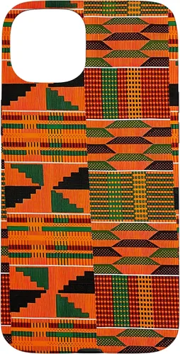 Vista 9 de Kente - Carcasa para iPhone 17, diseño étnico de Ghana, diseño africano