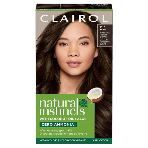 Vista 65 de Clairol Natural Instincts - Tinte semipermanente para el cabello, color negro 2, paquete de 1 unidad