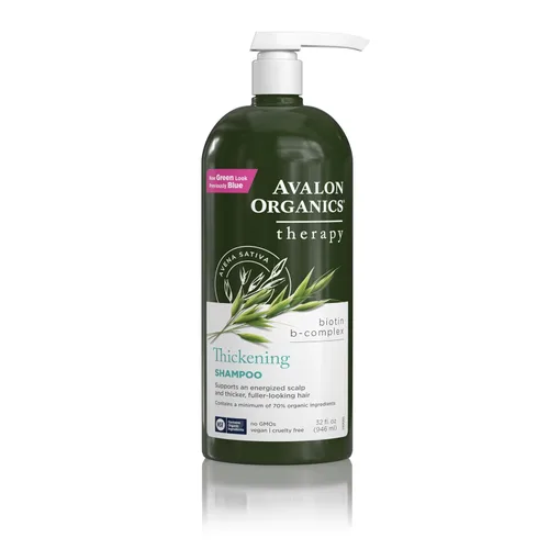 Vista 11 de Avalon Organics Champú terapéutico All Natural Biotin B-Complex, 11 onzas líquidas