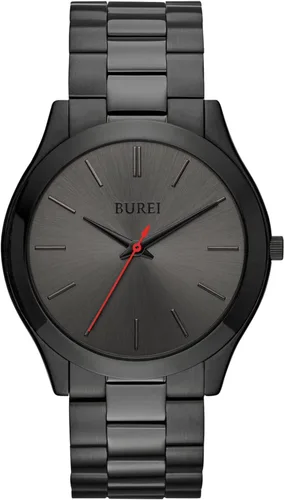 Vista 15 de BUREI Men Watches Gifts for Men Fashion Stainless Steel Analog Quartz Waterproof Watches for Mens