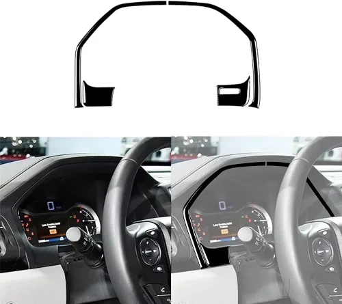 Vista 30 de 4 calcomanías para auto con diseño de pilar en el interior del espejo retrovisor compatible con Ridgeline 2017 2018 2019 2020/Passport