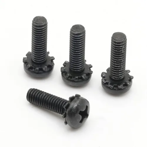 Vista 7 de ReplacementScrews Tornillos M4 de 0.551 in compatibles con muchos soportes de TV LG, juego de 4