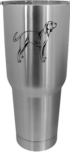 Vista 351 de Cairn Terrier - Vaso grabado con temática de perro, 30 onzas
