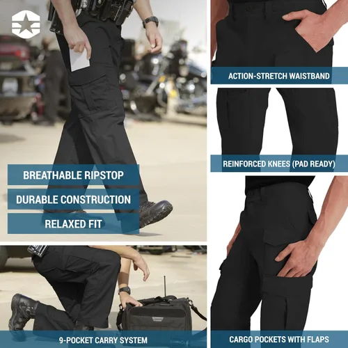 Vista 2 de Genuine Gear Tactical Pant Negro