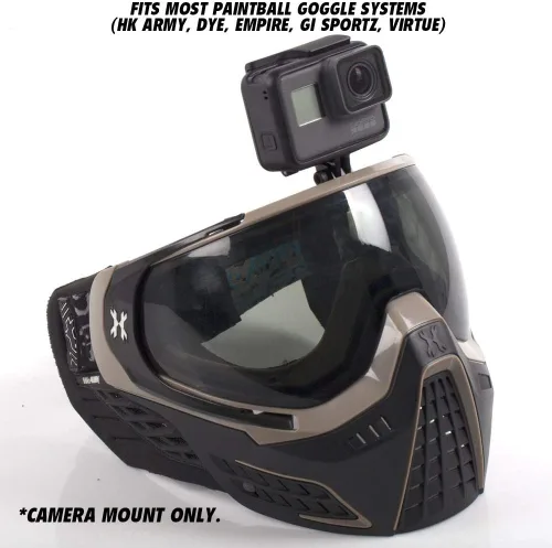 Vista 4 de HK Army Soporte para cámara para máscara de gafas de paintball