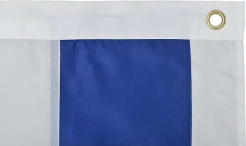 Vista 3 de Bandera de Israel de 3 x 5 pies 210D de nailon bordada de alta calidad para exteriores