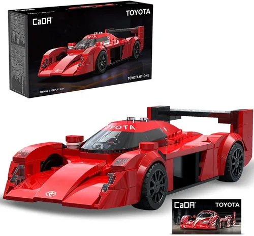 Vista 10 de CaDA C55024W BWT Alpine F1 Team A525 - Coche de bloques de construcción, escala 1:24, modelo de auto de carreras de Fórmula 1 con licencia