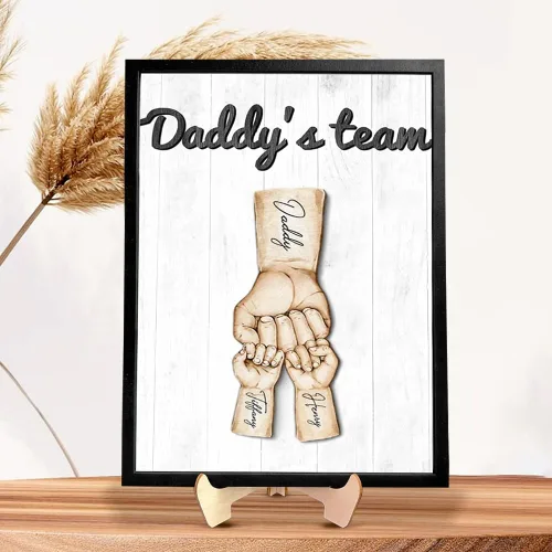 Vista 11 de Retrato familiar de acuarela personalizado para padre e hijo, retrato de pintura de hija de foto, regalo personalizado para el día del padre, regalo