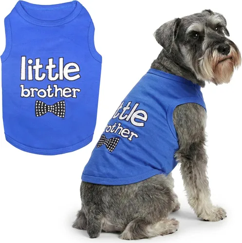 Vista 56 de Parisian Pet - Camiseta para perros y gatos, con texto en inglés Daddy's Girl, 2XS
