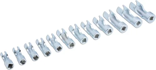 Vista 2 de Laser 8384 Difficult Access Master Socket Set 3/8" D 12pc 3/8" D sockets, tamaños Fabricado en cromo vanadio y se suministra en una caja