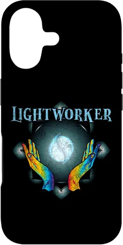 Vista 32 de Funda para iPhone 16 Energy Chakra Holistic Healing Hands Lightworker Reiki
