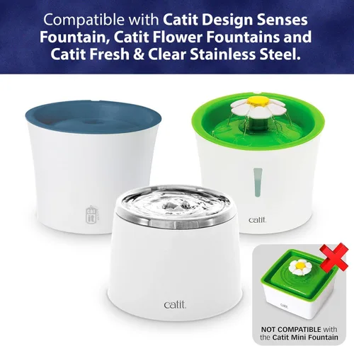 Vista 10 de Filtros para fuentes Catit Design Senses y fuentes Catit Flower, paquete de 6