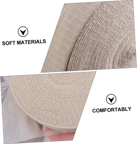 Vista 2 de 2 rollos tubulares Stockinette de alta elasticidad de algodón fundido para piernas Material cómodo y transpirable para protección y apoyo
