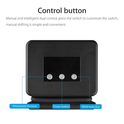 Vista 6 de Switch Cooling Fan, EEEKit Cooling Fan for Nintendo Switch, Dock Set Temperature Display Cooler for NS Original Docking Station, Adjustable Fan