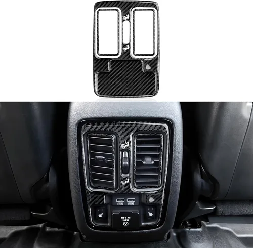 Vista 18 de Adhesivos para rejilla de ventilación de pilar A para Dodge Durango 2011-2020 / Jeep Grand Cherokee WK2 2011-2021 Accesorios Adhesivos
