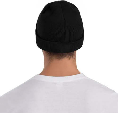 Vista 9 de Uscgc-Key-Largo-Wpb-1324 Beanie Cap Skull Caps Striped Knitted Pullover Hat Winter Warm Hat