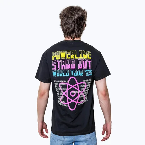 Vista 5 de Disney Goofy Movie Powerline Legit Stand Out Tour - Camiseta para adulto