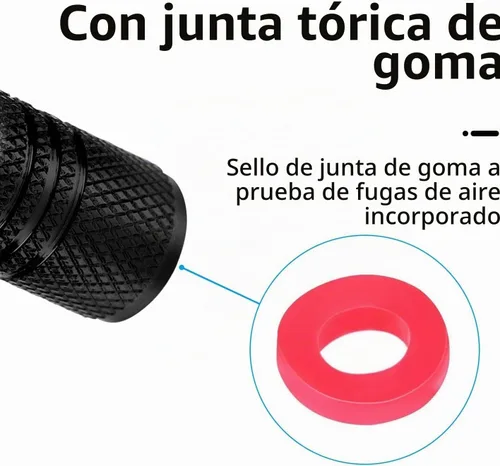 Vista 2 de 4 piezas Tapas de Vástago de Válvula de Neumático, Compatible con Serie Jeep Tapa de Vástago Universal Cubierta de Aire para Coche Accesorios