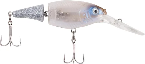 Vista 29 de Berkley Flicker Shad Jointed Fishing Hard Bait Negro plateado