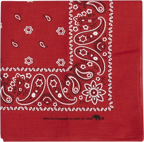Vista 5 de Bandanas 100% de algodón desde 1898, paquete de 12