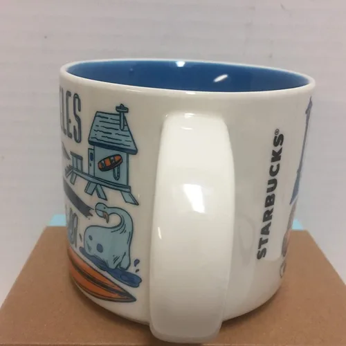 Vista 5 de Starbucks Taza de café - Been There Series Across The Globe (Los Ángeles)