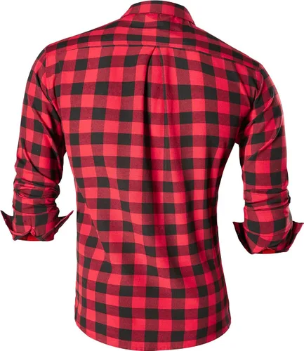 Vista 63 de jeansian - Camisas de manga larga de ajuste entallado para hombre (8397), con botones, informales y de vestir.