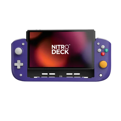 Vista 11 de CRKD Nitro Deck - Professional Handheld Deck with Zero Stick Drift for Nintendo Switch and Switch OLED (Black)