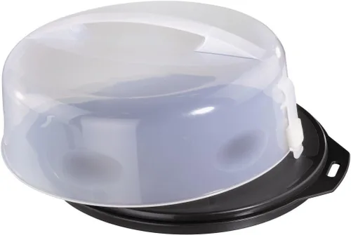 Vista 9 de Xavax Caja de transporte redonda para tartas con tapa Antracita 12.4 in