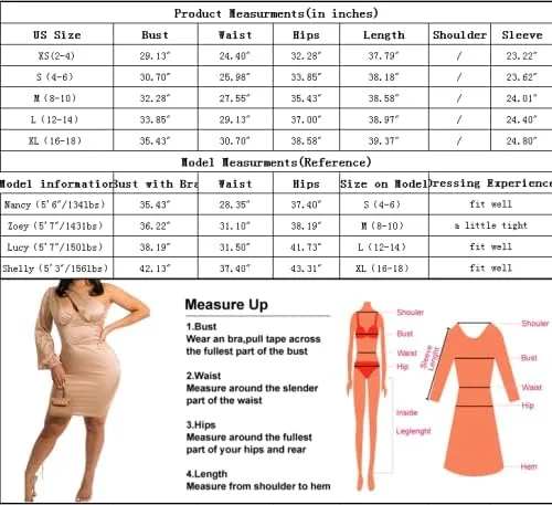 Vista 4 de MorwenVeo Vestido de cóctel sexy de manga larga con un hombro descubierto para mujer