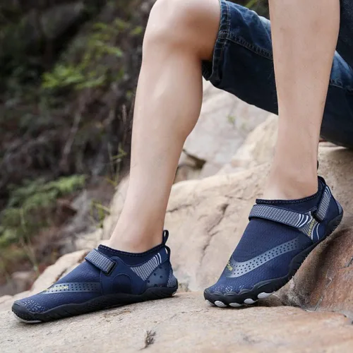 Vista 5 de YING LAN Zapatos de agua para hombres y mujeres, de secado rápido, antideslizantes, para la playa, natación, deportes acuáticos, buceo, vela, kayak