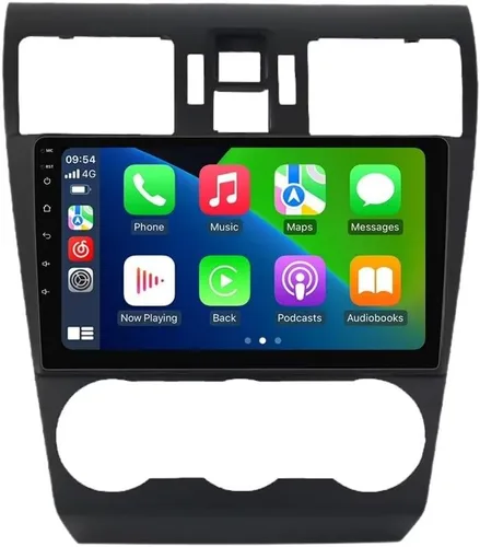 Vista 8 de Radio estéreo Android para Subaru Forester WRX Impreza 2013-2015, Biorunn de 9 pulgadas, navegación GPS inalámbrica, Car-Play, Android