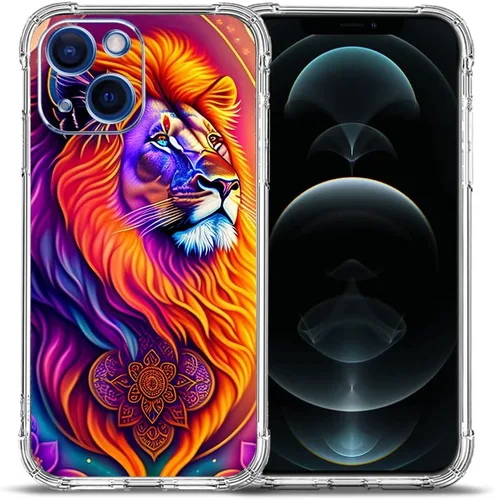 Vista 13 de Funda para iPhone 12, diseño de mariposas azules, rosas, protección contra caídas, a prueba de golpes, TPU de cuerpo completo, resistente a
