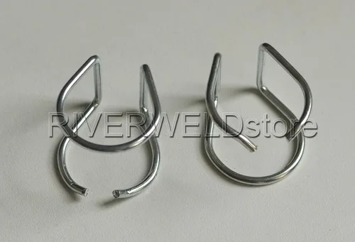 Vista 2 de RIVERWELD S45 Cortador de plasma Antorcha Cabeza Cuerpo Accesorios Consumibles CV0010 Stand Off Guide 2pk
