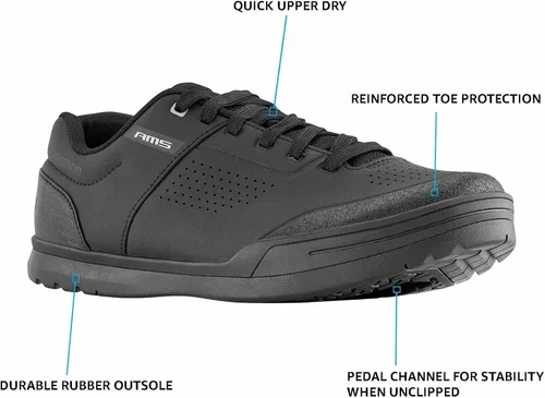 Vista 2 de SHIMANO SH-AM503 SPD - Tenis de ciclismo de montaña para hombre