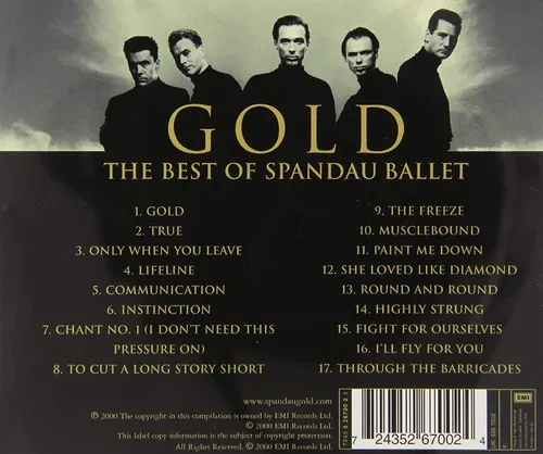 Vista 2 de Gold: The Best Of Spandau Ballet (CD)