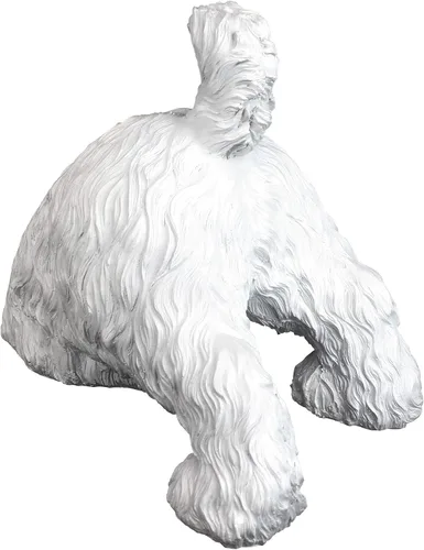 Vista 5 de Design Toscano Estatua de perro de excavación de Highland Terrier