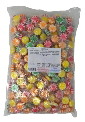 Vista 2 de Yankee Traders Brand - Caramelos envueltos a luz de estrellas de frutas surtidas, 4 libras